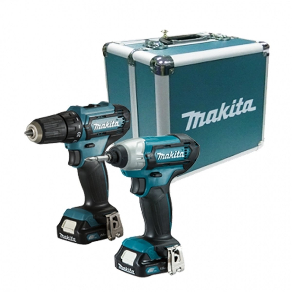 Makita 12V Cordless Combo Kit Driver Drill Impact Driver CLX224SAX1