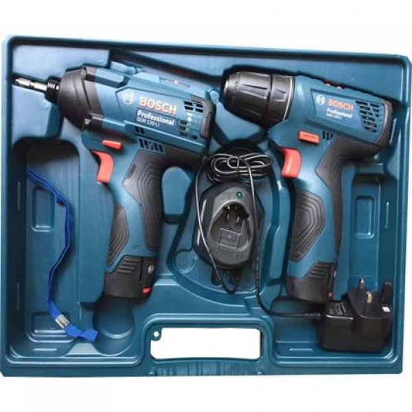 Bosch Gdr 120 Li With Gsr 120 Li Professional Combo Kit Bos Gdrgsr120 