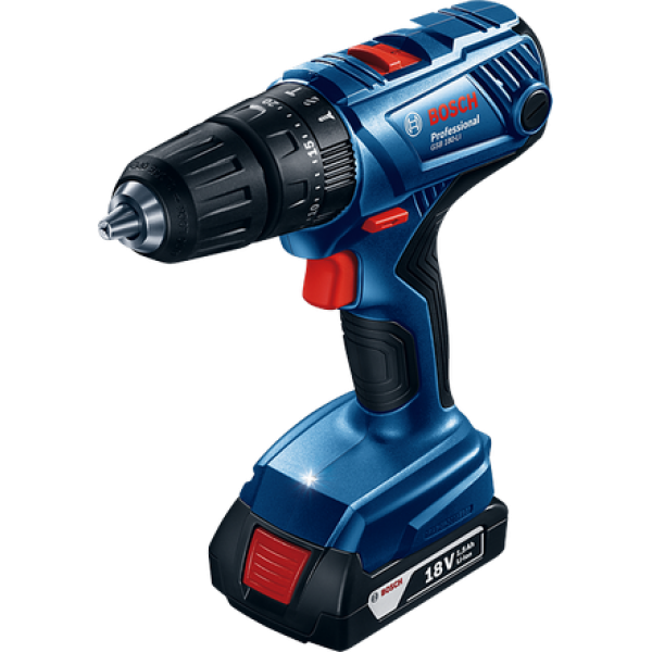 Bosch 博世 GSB 180-Li Professional 衝擊螺絲批 (18V鋰電) (2x1.5Ah) (石屎可用)