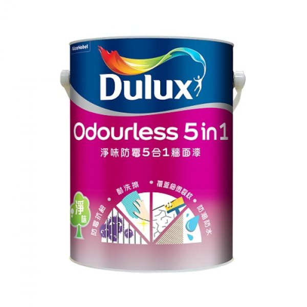 Dulux Odourless Anti-mould 5in1 Emulsion Paint - DUL-H8851Uncletools ...