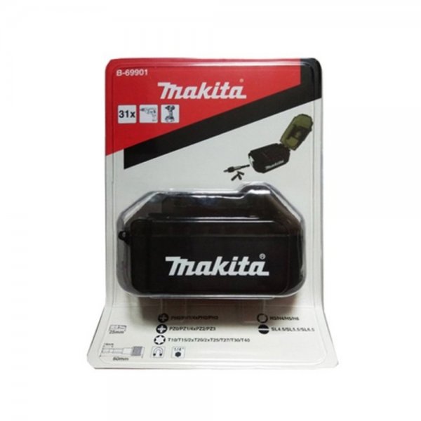 Makita B-69901 31 Pcs Magnetic Screwdriver Bit Set - MAK ...