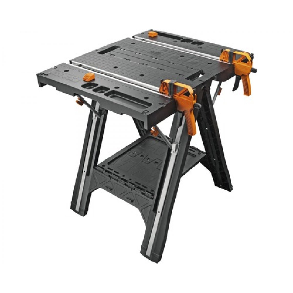 Worx Pegasus Folding Work Table & Sawhorse WX051 -Uncletools.com ...